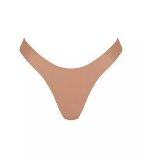Dámská tanga ZERO Feel 2.0 Tiny tanga - BROWN - hnědé 00CM - SLOGGI BROWN M