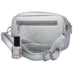 Trendy dámská crossbody Iviss, stříbrná