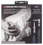 Monster Classic 21' Coil Instrument Cable Angled