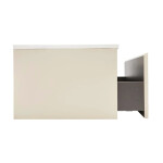 Koupelnová skříňka s umyvadlem Naturel Austen 80x35x52 cm beige mat Naturel Austen80BG AUSTEN80BG