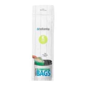 Brabantia PERFECTFIT Kompostovatelné sáčky do odpadkového koše 10 l (K) - role 10 ks