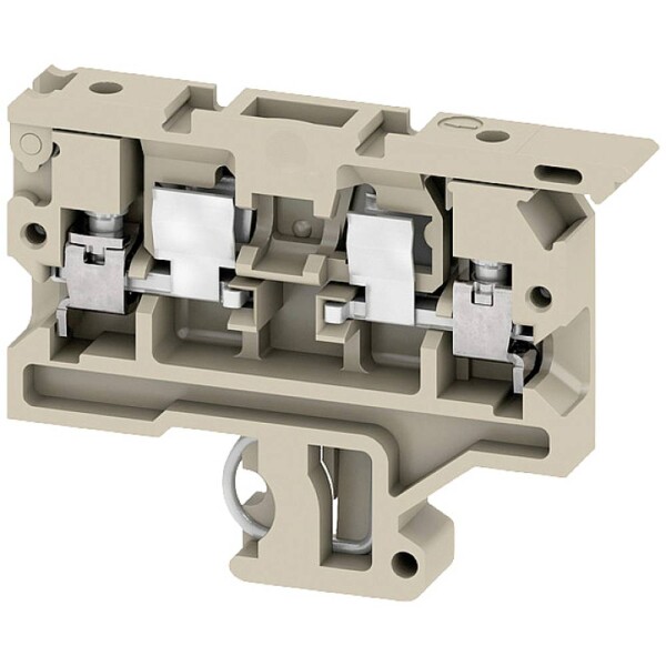 Weidmüller 0376760000 jisticí průchodková svorka 8 mm šroubovací béžová 100 ks