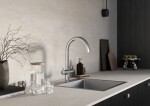 NOVASERVIS - Dřezová stojánková baterie Filtrata, chrom BFT41