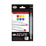 Royal Langnickel Sada Grafické fixy 6ks + bezbarvý fix (blender)