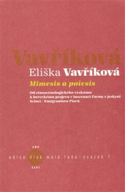 Mimesis poiesis CD Eliška Vavříková
