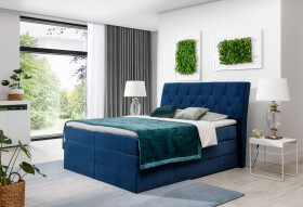 Boxspring Mirabel Rozměr: 140 x 200 cm, látka: Matt Velvet 79