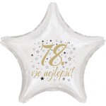 78. narozeniny balónek hvězda Balonky.cz 78. narozeniny balónek hvězda Balonky.cz
