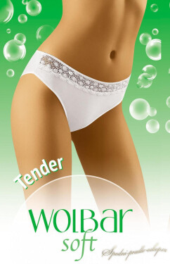 Dámské kalhotky Tender bílá - Wolbar bílá XL