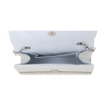 Elegantní dámské psaníčko Michelle Moon Lota, stříbrné