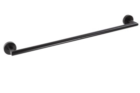 SAPHO - X-ROUND BLACK držák ručníků 600, černá mat XR404B