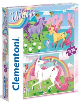 Clementoni PUZZLE Věřím v jednorožce