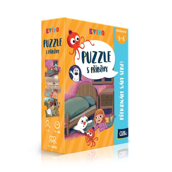 Puzzle s příběhy - Překonám sám sebe - Kvído - Albi