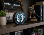 Mustang Puk Seattle Kraken NHL Rinkside