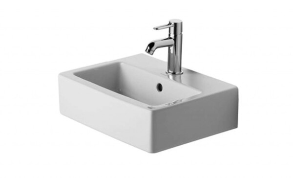 DURAVIT - Vero Umývátko nábytkové 45x35 cm, s 1 otvorem pro baterii, bílá 0704450027