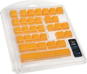Ducky Rubber Set, 31 kláves, Double-Shot oranžová