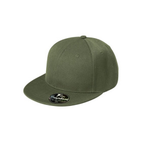 Baseballová čepice Malfini Rap 6P MLI-30209 khaki nastavitelný