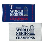 Ručník Texas Rangers MLB 2023 World Series Champions Locker Room