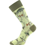 VOXX Ponožky slabé fishing LOVIX 02 s rybářskými motivy RYB (3 páry) 47-50 126283