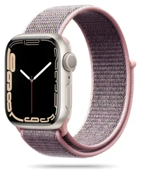 Tech-Protect Nylon růžový / Řemínek pro Apple Watch / 38/40/41 mm