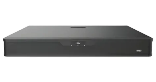 Uniview NVR302-08B-P8-IQ / NVR rekordér / pro 8 kamer / až 12 MPx / 8x PoE / 2x SATA / HDMI+VGA
