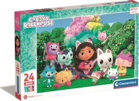 Clementoni PUZZLE Gábinin kouzelný domek: Na zahradě MAXI