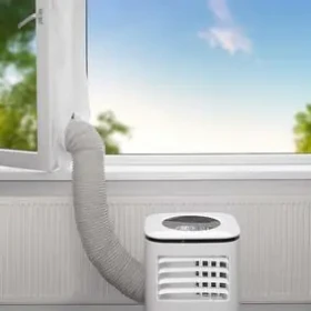 Nedis AC Window Seal bílá / Těsnění do oken pro klimatizaci / Zip (ACWS4M)
