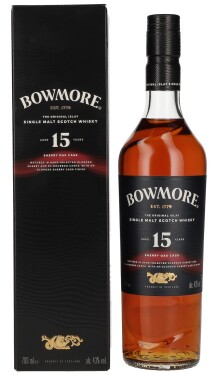 Bowmore Sherry Cask Single Malt Scotch Whisky 15yo 0,7L, 40%, -DB