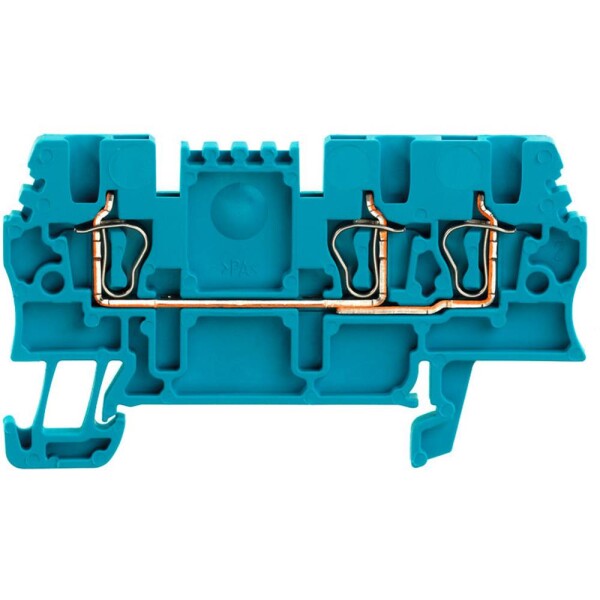 Weidmüller 1775540000 řadová svorka průchodky pružinová svorka modrá 100 ks
