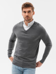 Ombre svetr Dark Grey Melange XXL