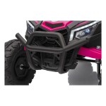 Mamido Elektrické autíčko Buggy Madman UTV-MX růžové