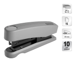 Novus sešívačka B 10 Professional Color ID 2.0, 15 listů, šedá