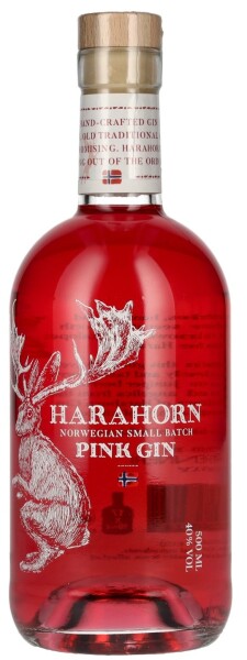 Harahorn „ Pink ” Norwegian flavored gin 40% vol. 0.50 l