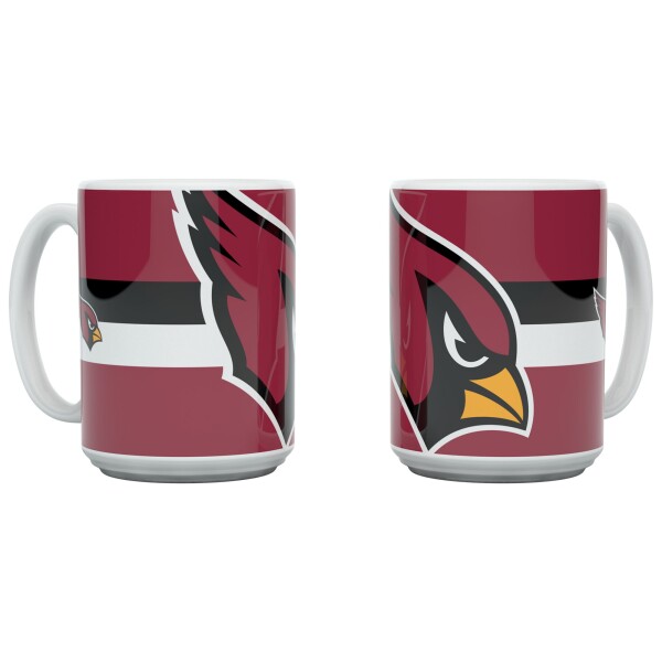 Hrnek Arizona Cardinals NFL Triple Logo Jumbo (450 ml)