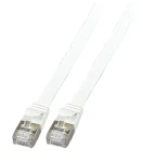 EFB Patch kabel plochý Cat6A U/FTP šedá / Patch kabel / 1,5 m / RJ-45 / PVC (K5545GR.1,5)
