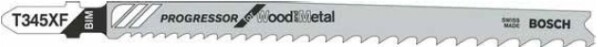 Bosch pilový plátek BIM Progressor, T345XF, 3ks