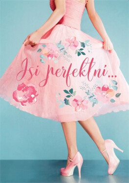 Hrací přání k narozeninám - Jsi perfektní - Albi