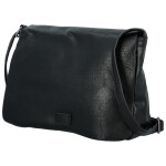 Trendy dámská koženková crossbody kabelka Cassandra, černá