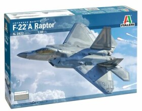 Italeri Lockheed Martin F 22A Raptor 2822 1:48