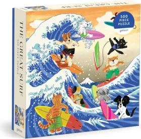 GALISON Čtvercové puzzle Velká vlna