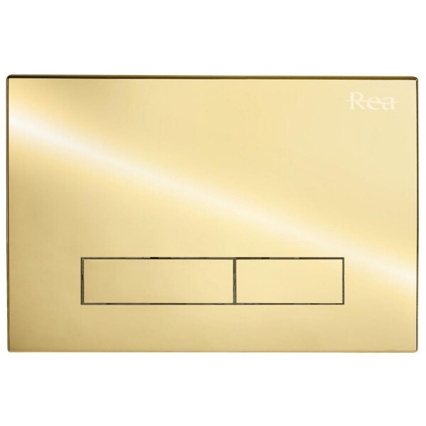 REA - TLAČÍTKO H PRO RÁM WC LIGHT GOLD ZLATÉ REA-E5692