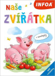 Naše zvířátka - sešit s prasátky (+ samolepky)