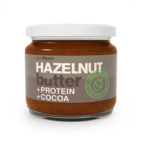 Proteinové lískooříškové máslo - GymBeam (8 x 340 g) (8136-2-8x340g)