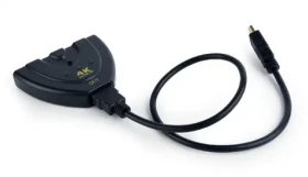 Gembird HDMI přepínač rozhraní se 3 porty / 3x HDMI IN / 1x HDMI OUT / černá (DSW-HDMI-35)