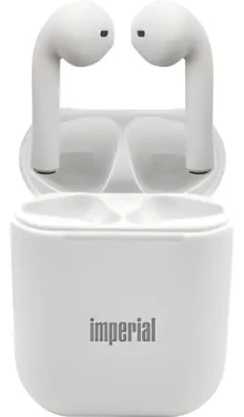 Imperial bluTC TWS HP 1 bílá / Bezdrátová sluchátka / Do uší / Bluetooth 5.2 / dotykové ovládání (22-9035-20)