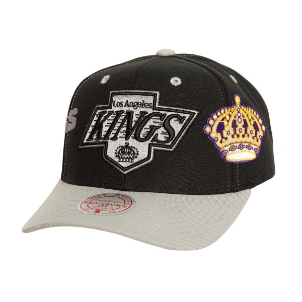Mitchell & Ness Pánská kšiltovka Los Angeles Kings NHL Overbite Pro Snapback Vntg
