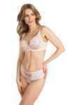 Dámské brazilky 869 Cotton candy - GORSENIA krémová XL