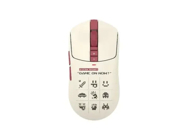 A4tech Bloody R72 Ultra bílá / Bezdrátová herní myš / 20 000 DPI / 2,4 GHz / 75 h (A4TMYS47743)