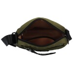 Stylová sportovní crossbody kabelka Gissela, zelená