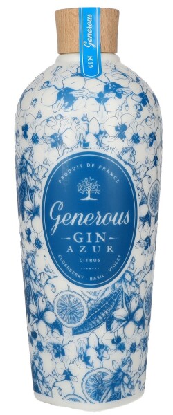 Generous Azur Citrus Gin 40% 0,7 l (holá lahev)