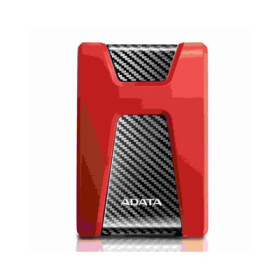 ADATA Externí HDD 2TB USB 3.1 DashDrive Durable HD650, červený (gumový, nárazu odolný) EDF_414509